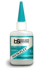 Bob Smith Industries #BSI-119 Insta-Flex Flexible 1oz-2-5 Sec Thin Glue~NEW