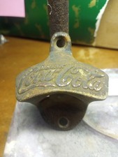 Vintage Coke Coca Cola Machine Cooler Soda Bottle Opener Starr " X " 1925