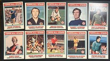 Futbolistas de la Liga Inglesa Topps All-Stars 1978-79 (lote de 10 tarjetas)