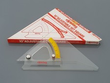 Rotring Vintage 10" Adjustable Acrylic Square Set Boxed