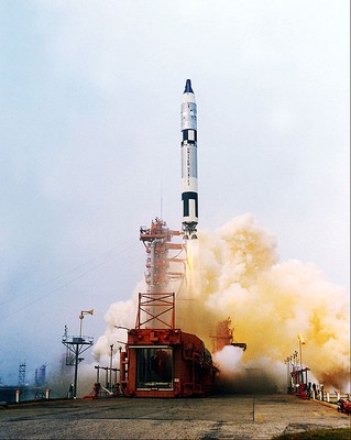 GEMINI 7 TITAN II ROCKET LAUNCH NASA PHOTOGRAPH PHOTO PRINT
