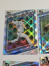 2022 Donruss Baseball Dominators Diamond Parallel Complete Insert Set 1-12!