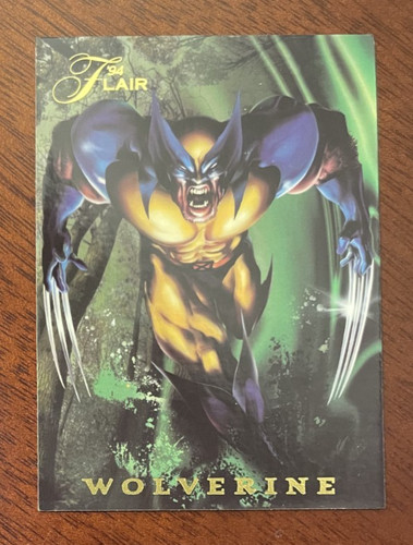 1994 Flair Marvel Annual | Wolverine | Power Blast Chase Card #8 of 18