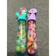 Bracelet kit. 2PC Kids Jewelry Making Kit Mermaid Giraffe Star Heart Beads Set