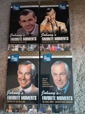 Johnny Carson: His Favorite Moments From the Tonight Show 60s - 90's 4 VHS New