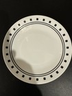 Corelle CITY BLOCK BLACK WHITE - SET OF 4 - Dessert Bread Plates 6 3/4” — photo 2