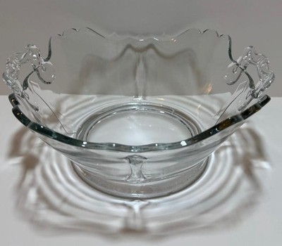 Vintage L.E. Smith Mt. Pleasant Double Shield Handled Bowl