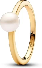 Pandora Treated Freshwater Cultured Pearl Ring