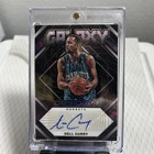 Dell Curry Obsidian Galaxy Autograph Charlotte Hornets Jersey Retirement Weekend