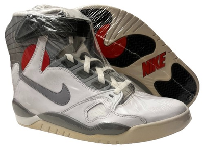 #ad #ad Nike 2016 Air Pressure 831279 100 White Cement Grey Men’s 9 $499.99