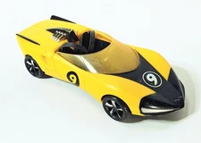 Hot Wheels Speed Racer RACER X Yellow Race Car Rocket Launcher Mattel 2007 Parts