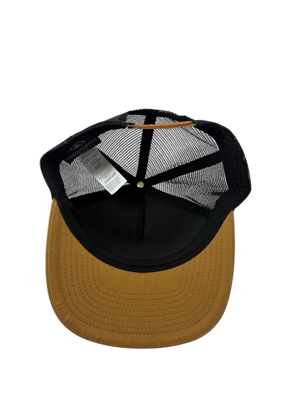 Volcom Patch Logo Snapback Flat Brim Hat Cap Must… - image 7