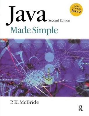Java Made Simple by P K Mcbride 9781138167247 NEW Free UK Delivery