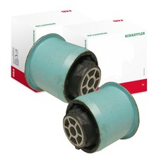 2X SCHAEFFLER FAG ACHSLAGER BUCHSEN HINTEN passend für CITROËN C4 PEUGEOT 307 