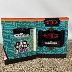 Menacer Gun Bundle for Sega Genesis Complete in Box with Game