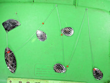 Vintage Gibbs DAVIS - 48" Lake FISHING Spoon Flasher TROLLING Spinner Trout Lure