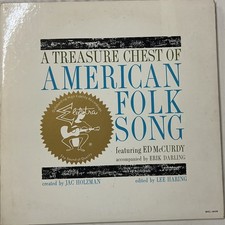 Treasure Chest of American Folk Song ELEKTRA EKL205 2-LP Ed McCurdy Erik Darling