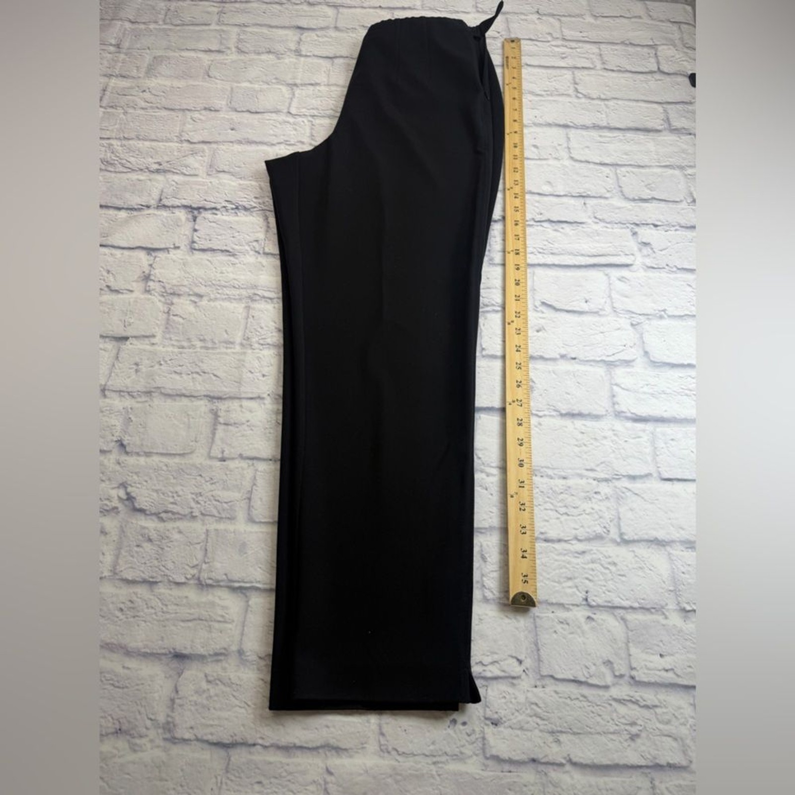 Sigrid Olsen Essentials Basic Black Pants. Straig… - image 9