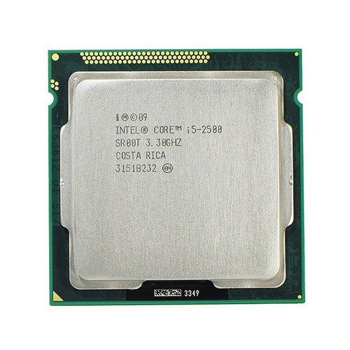 Intel Core I5 2500 Desktop CPU LGA 1155 Quadcore 3.3 GHz Bulk - 第 1/1 張圖片