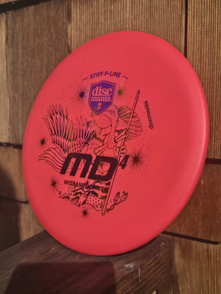 Discmania MD4 Stiff P-line 180g Innova Made Embossed MD3 - Image 2 of 4