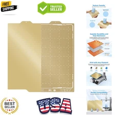 PyroGrip Smooth PEI+Textured PEI Panda Build Plate for Bambu-Lab A1 Mini 184x...