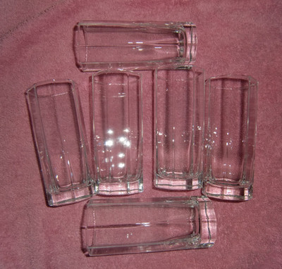    6 x Luminarc Arcoroc     Octime   Trinkglas Longdrink Saft Vintage Glas