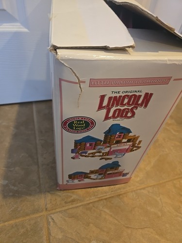 Lincoln Logs Little Prairie Farmhouse Wooden -Read Description - Picture 3 of 5