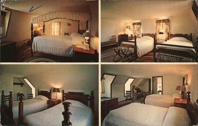 Flemington, New Jersey NJ Spread Eagle Inne 1976 Chrome Vintage Postcard