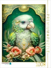 CALVENDO Puzzle Junger Papagei im Tarot-Stil  1000 Teile Lege-Gr  e 64  48 cm