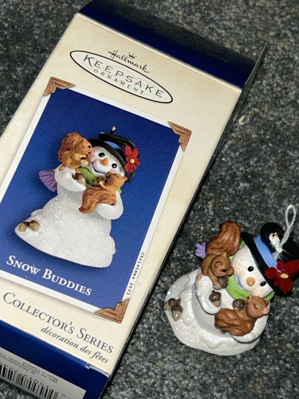 Hallmark Keepsake Ornament 2003  SNOW BUDDIES
