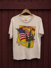 Vintage 1991 Welcome Home America Arizona Single Stitch T Shirt USA Made, L