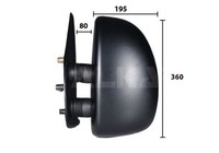 Alkar AußEnspiegel 9225921 FüR Peugeot Fiat Boxer 244 Jumper Ducato CitroËN Bus