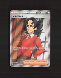 giacomo pokemon card Giacomo Full Art