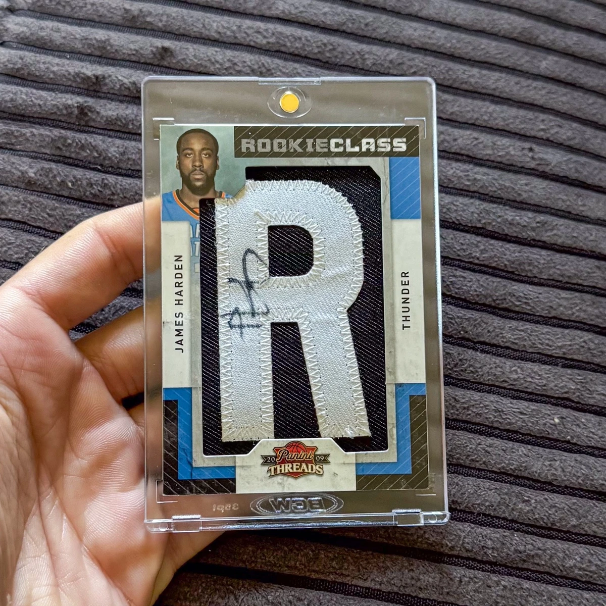James Harden Houston Rockets Basketball Autographed Sports Trading