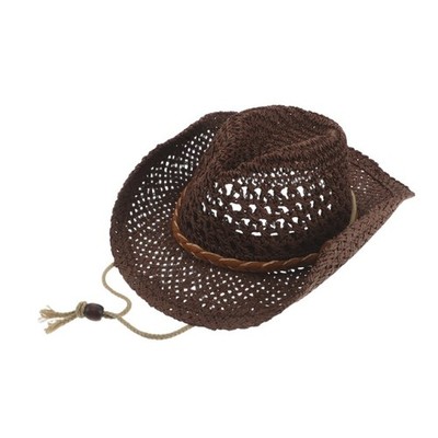 Girl Sun Hat Western Kids Boy Chin Strap Beach