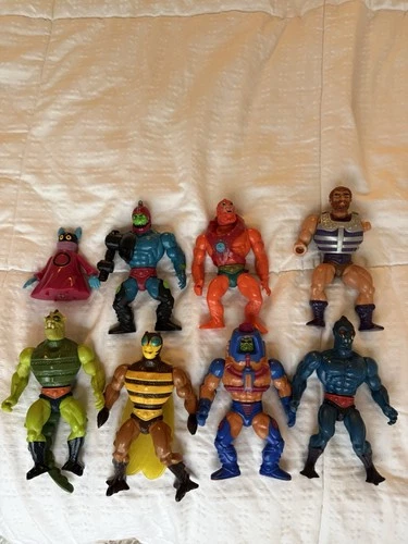 Mattel He-Man Masters of the Universe Action Figure Vintage Mixed Lot Of 8