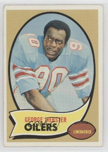 1970 Topps George Webster #120 Rookie RC