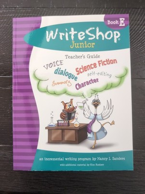 WRITESHOP JUNIOR BOOK E TEACHER'S GUIDE *Excellent Condition* unused