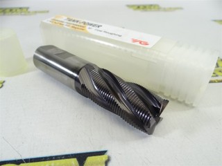 NEW!!! YG "TANK POWER" HSS PM TIALN 5 FL ROUGHING END MILL 1" X 2" X 4 1/2"