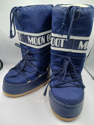 Moon Boot Schneestiefel Herren Größe 8 - 9,5 Tecnica Navy Blau 42 - 44 