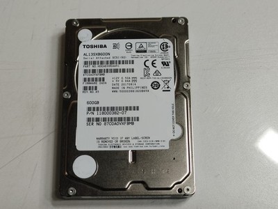 Lot of 20 Toshiba EMC AL13SXB600N 600 GB SAS 2 2.5 in Enterprise Hard Drive
