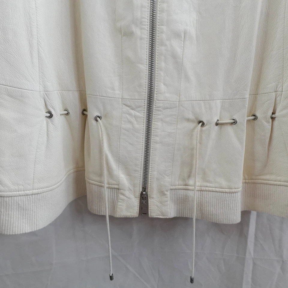 Worth Womens Vest 4 Ivory Oversize Minimalist Quiet Luxury Elevated Luxe - Image 3 of 4