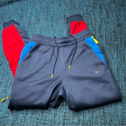 Nike Sportswear Men's Color Block Smile Logo Tracksuit Jacket Pants NSW Tribute - Picture 7 of 13