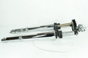 00 Harley Touring Road King OEM Front Triple Tree Set & LH RH Fork Legs Sliders