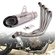 Exhaust System Muffler Header Pipe For Honda CBR650F CBR650R CB650F/R 2014-2024