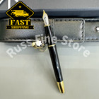 Bid Meisterstück Le Grand Fountain Pen w MONTBLANC Leather Pouch VIP Gift FAST — photo 1