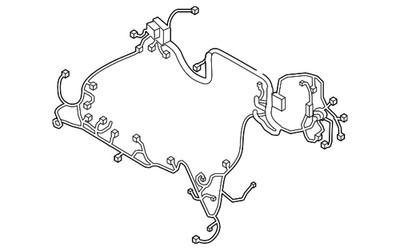 Genuine Nissan Engine Compartment Wiring Harness 24012-6GR0A