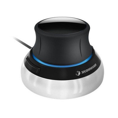 3Dconnexion SpaceMouse Compact 3D-Maus 2 Tasten 3DX-700059 Silber