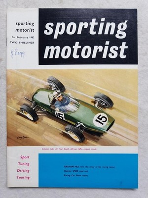 SPORTING MOTORIST MAGAZINE FEB 1962?71 DAIMLER SP250 ROAD TEST