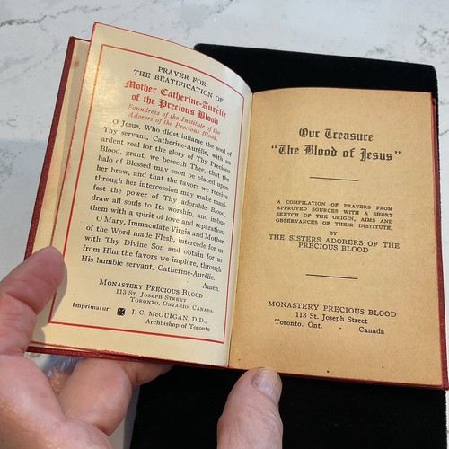 Vintage Book OUR TREASURE THE BLOOD OF JESUS 1942 - Foto 5 di 7